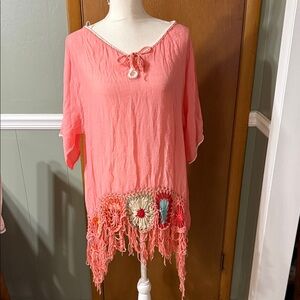 Miracle Pink Cover Up S/M but it’s oversized